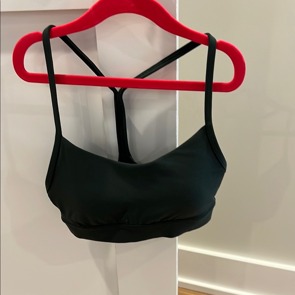 Green Women's Sports Bra